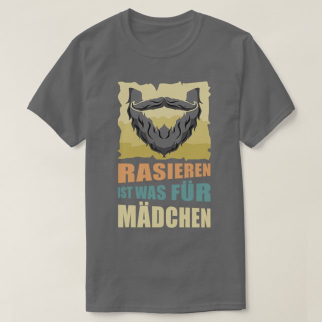 Camiseta Beard Funny Gift 4 (Diseño del anverso)