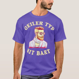 Camiseta Beard Hipster Cuidado de la barba completa 13