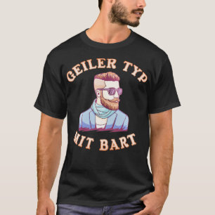 Camiseta Beard Hipster Cuidado de la barba completa 15