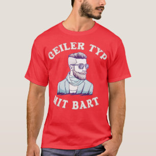 Camiseta Beard Hipster Cuidado de la barba completa 21
