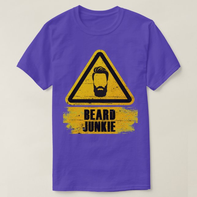 Camiseta Beard Junkie (Diseño del anverso)