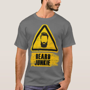Camiseta Beard Junkie Beard Bearer Beard Grooming Barber Sh