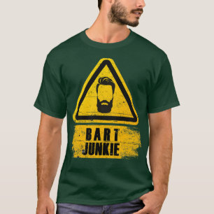 Camiseta Beard Junkie Beard Bearer Beard Grooming Barber Sh
