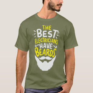 Camiseta Beard Lineman o Linebacker de la electricista dive