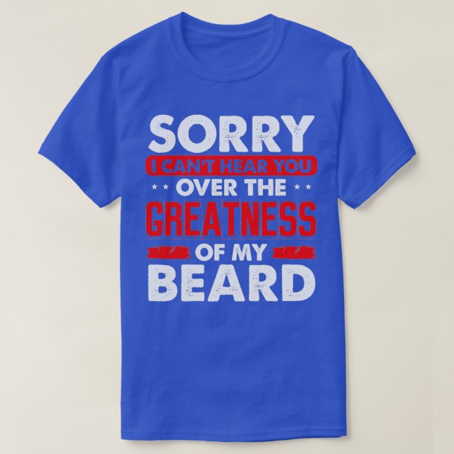 Camiseta Beard Lover Great Beard (Diseño del anverso)