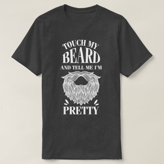 Camiseta Beard Lover Mens Beard Husband Beard Lover Gift (Diseño del anverso)