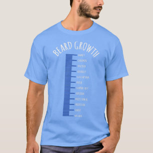 Camiseta Beard LoverBeard ChartBeard Growth 2