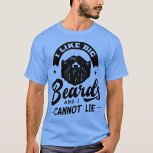 Camiseta Beard Lovers Gift Me gustan las barbas grandes