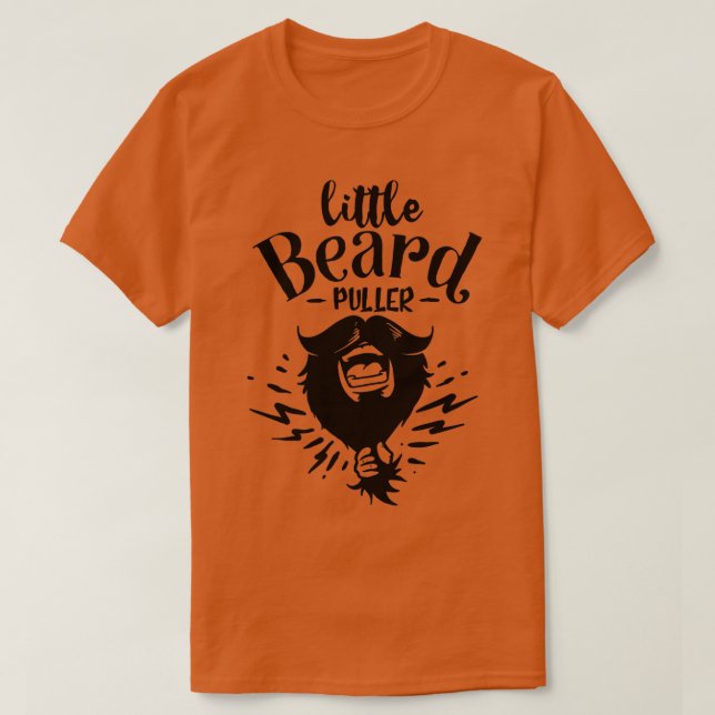 Camiseta Beard Lovers Gift Pequeño extractor de barbas (Diseño del anverso)