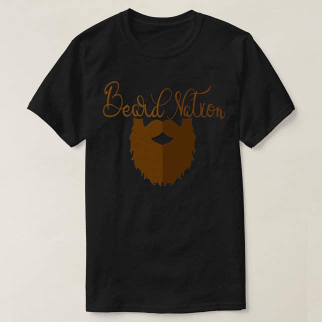 Camiseta Beard Nation 3 (Diseño del anverso)