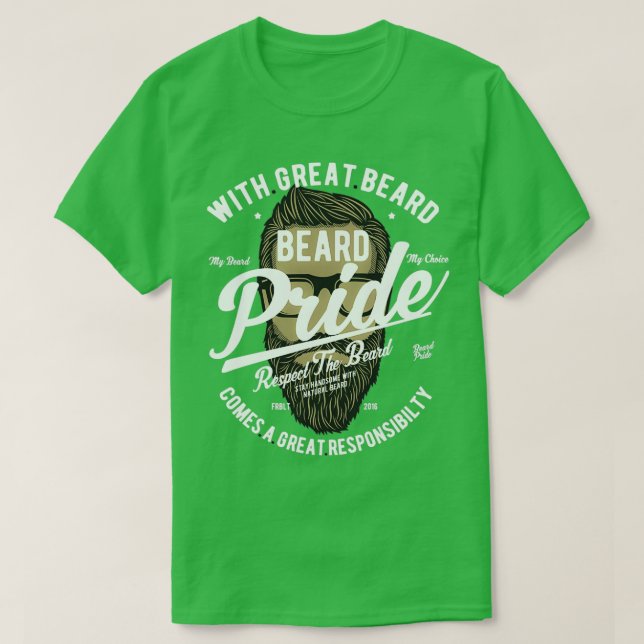 Camiseta Beard Pride 2 Classic TShirt (Diseño del anverso)
