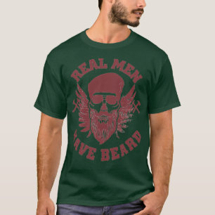 Camiseta Beard Real Men Have Beard barard beard design for