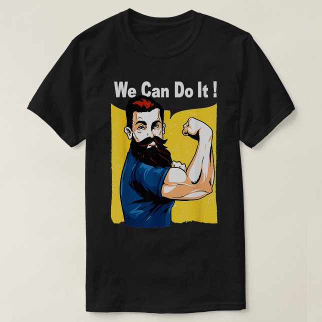Camiseta Beard Tshirt 2 (Diseño del anverso)