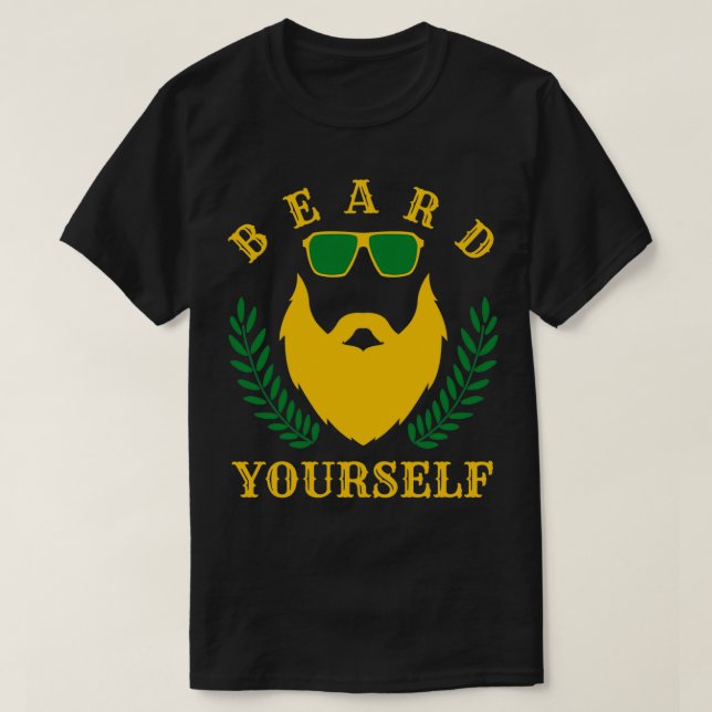 Camiseta Beard Yourself 19 (Diseño del anverso)