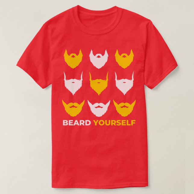 Camiseta Beard Yourself 36 (Diseño del anverso)