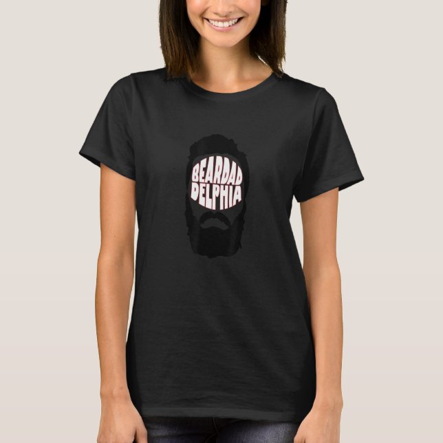 Camiseta Beardadelphia Funny Beardadelphia Beard Dad (Anverso)