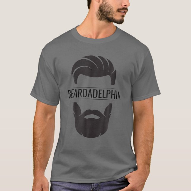 Camiseta Beardadelphia Funny Beardadelphia Beard Dad Regalo (Anverso)