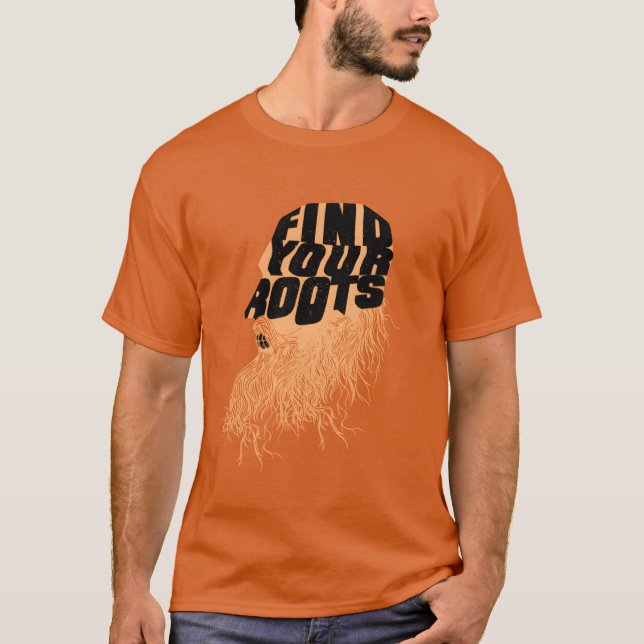 Camiseta Bearded beard men quote Bearded beard men quote in (Anverso)