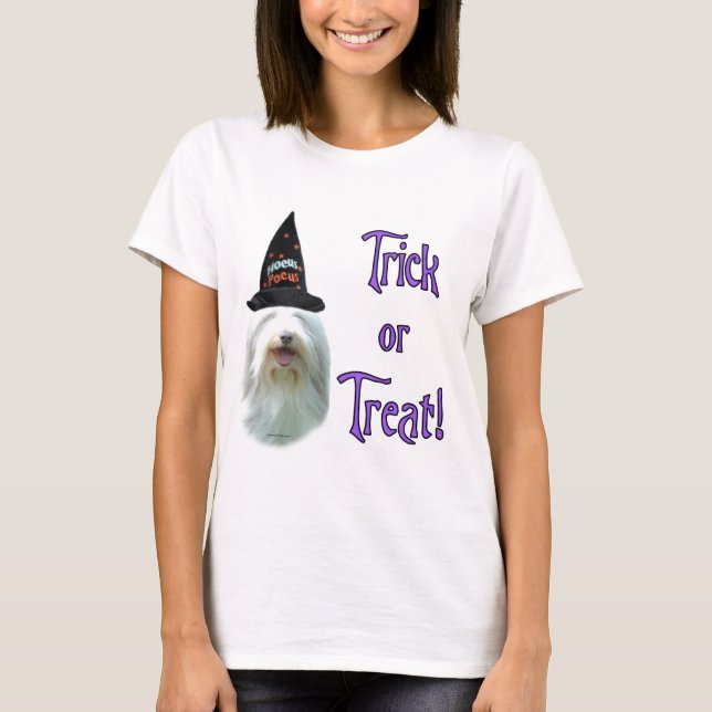 Camiseta Bearded Collie Trick (Anverso)