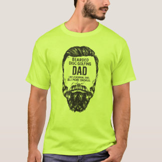 Camiseta Bearded Disk Golf Dad