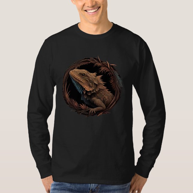 Camiseta Bearded Dragon Animal  Wildlife Bearded Dragons  1 (Anverso)
