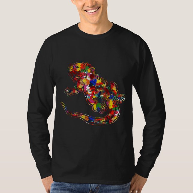 Camiseta Bearded Dragon Bearded Dragon Colorful (Anverso)