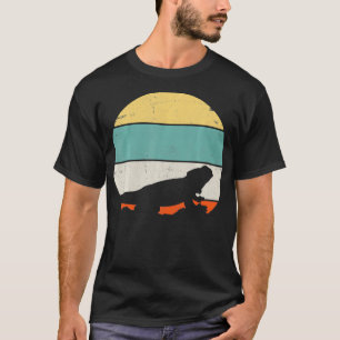 Camiseta Bearded Dragon Lizard Reptile Retro Gift
