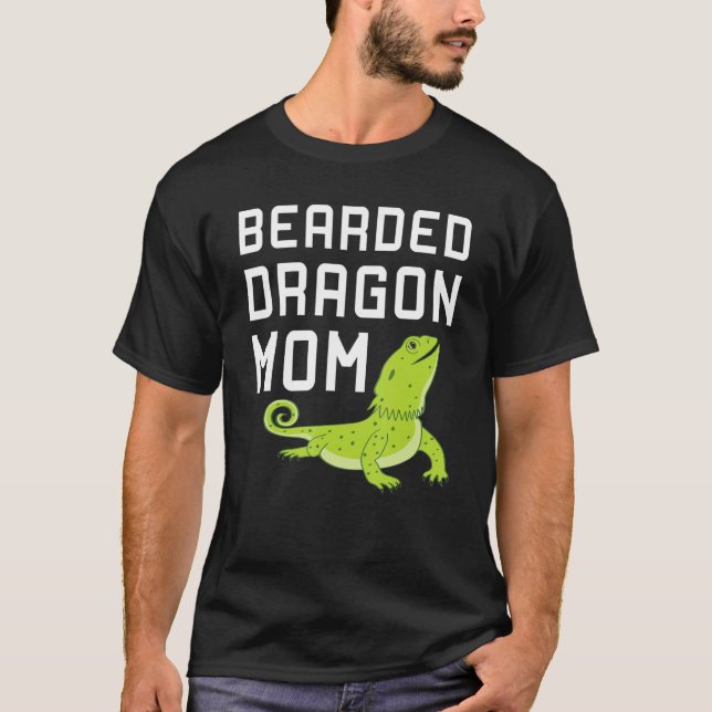 Camiseta Bearded Dragon Mom (Anverso)