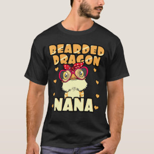 Camiseta Bearded Dragon Nana Pogona Reptile Nana