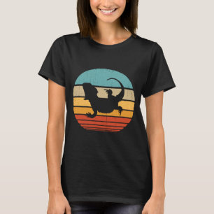 Camiseta Bearded Dragon Retro Vintage Style 60s 70s Men Wom