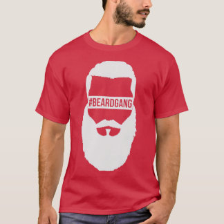 Camiseta BeardGang barba Full White Classic TShirt