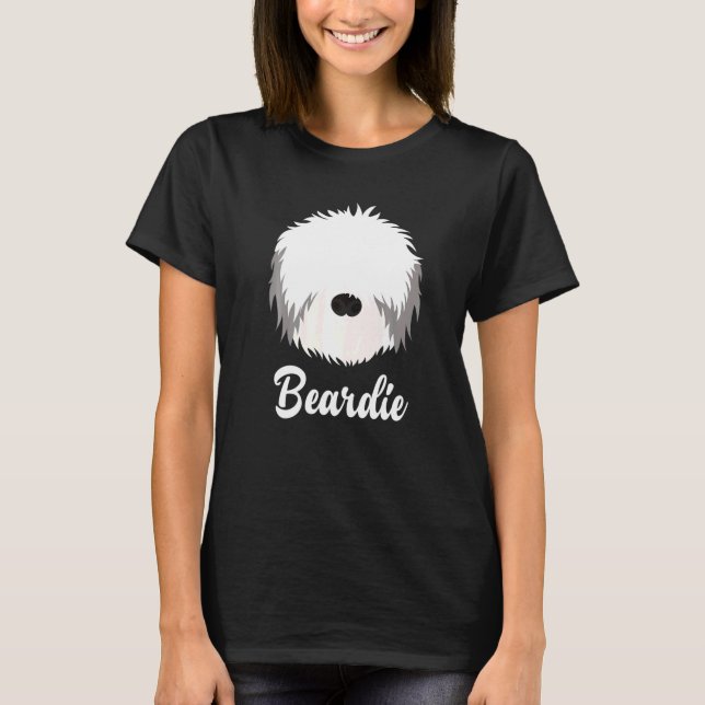 Camiseta Beardie Bearded Collie (Anverso)