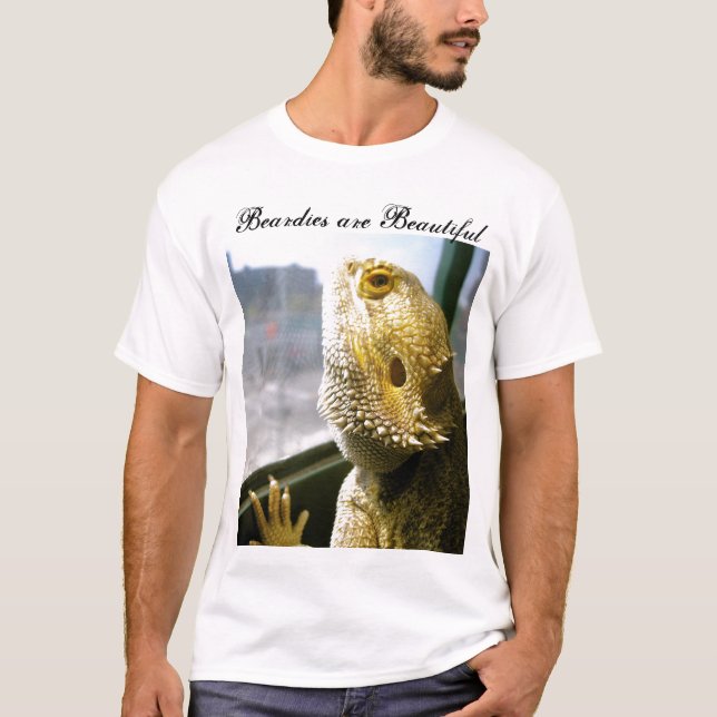 Camiseta Beardies es hermoso (Anverso)