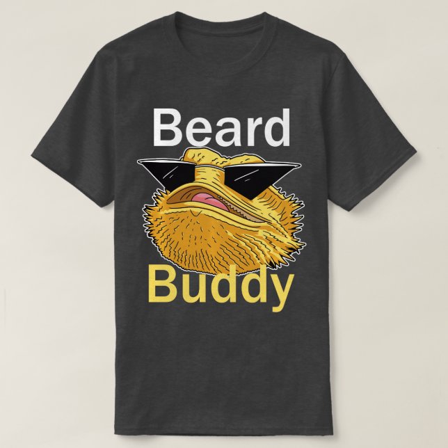 Camiseta Beardo Buddy Beardo Dragon Love iny Dragon Beardi (Diseño del anverso)
