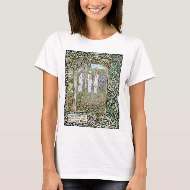 Camiseta Beardsley: Morte D'Arthur (Anverso)