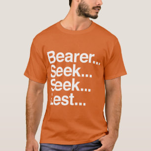 Camiseta Bearer Seek Seek Wek Lest