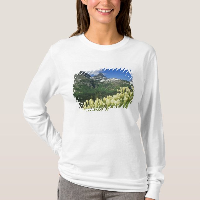 Camiseta Beargrass cerca de Logan Pass en Gacier National (Anverso)
