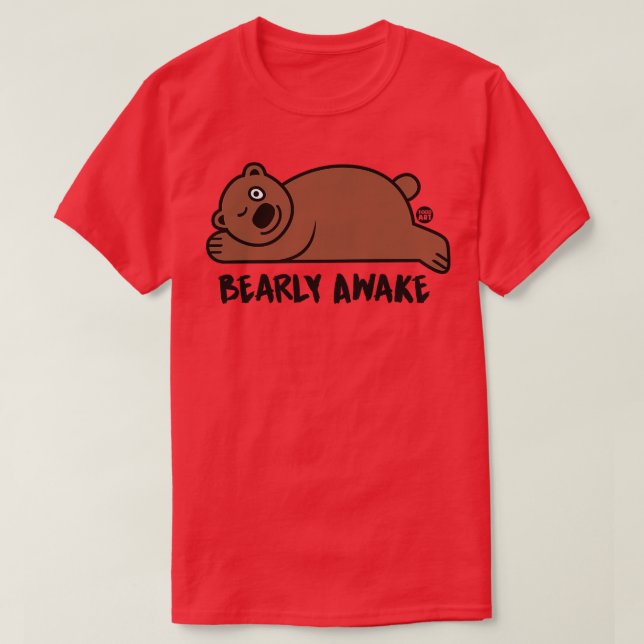CAMISETA BEARLY AWAKE (Diseño del anverso)