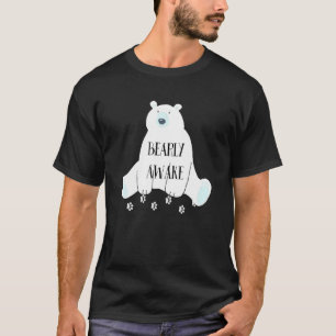 Camiseta Bearly Awake Cute Sleepy Bear Sleeping Night Cansa