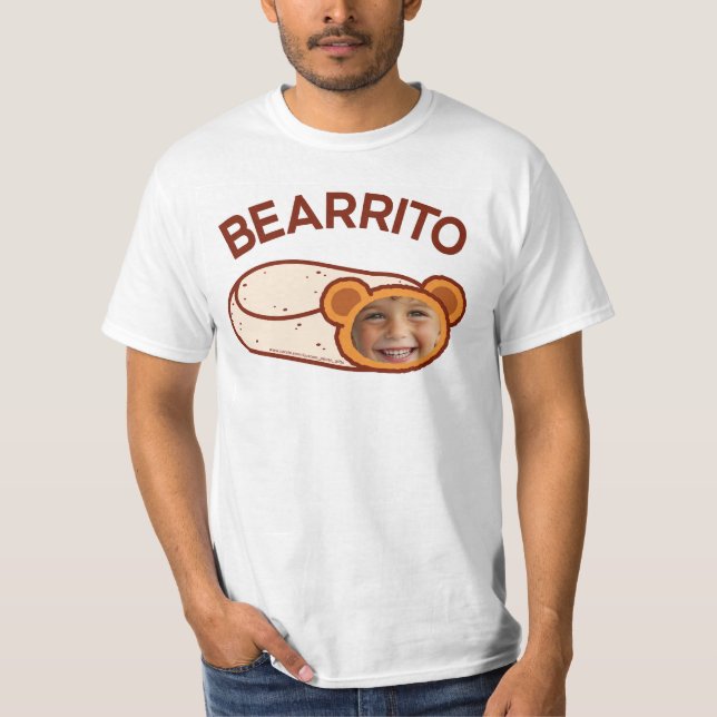 Camiseta BEARRITO de pie de foto (Anverso)