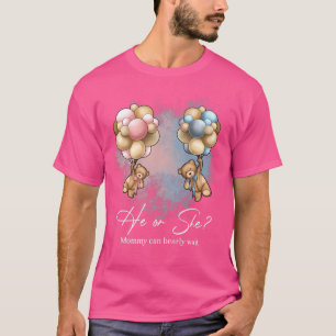 Camiseta Bears Balloons Mami puede esperar temprano Revelac