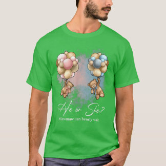 Camiseta Bears Balloons Mawmaw puede esperar temprano Revol