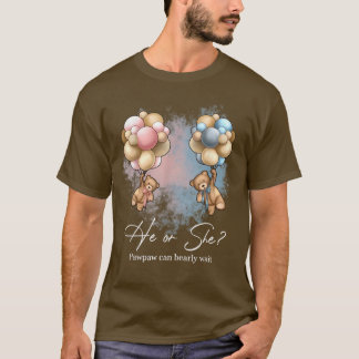 Camiseta Bears Balloons Pawpaw puede esperar pronto a la re