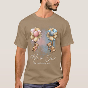 Camiseta Bears Balloons Podemos Esperar Esperando Revelació