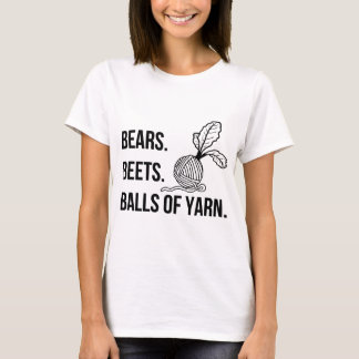 Camiseta Bears Beets Balls of Yarn - Women's Tee