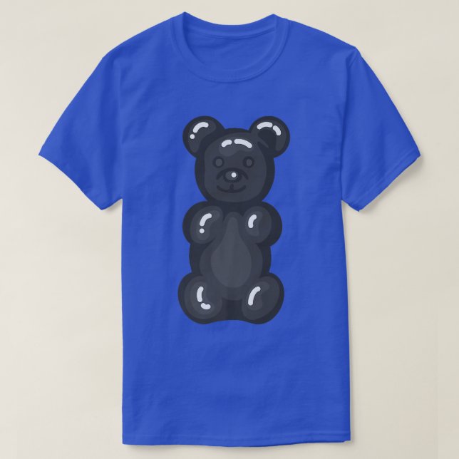 Camiseta Bears Children Black Aovers Gummy Bear Premium (Diseño del anverso)