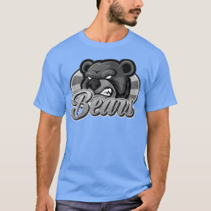 Camiseta Bears Fan Team Supporter Deporte Naturaleza animal