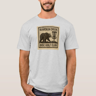 Camiseta Bearskin Creek - Bloque de madera masculino