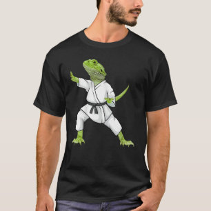Camiseta Beart Dragon Karate Lizard Reptile Animal Austra