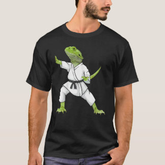 Camiseta Beart Dragon Karate Lizard Reptile Animal Austra